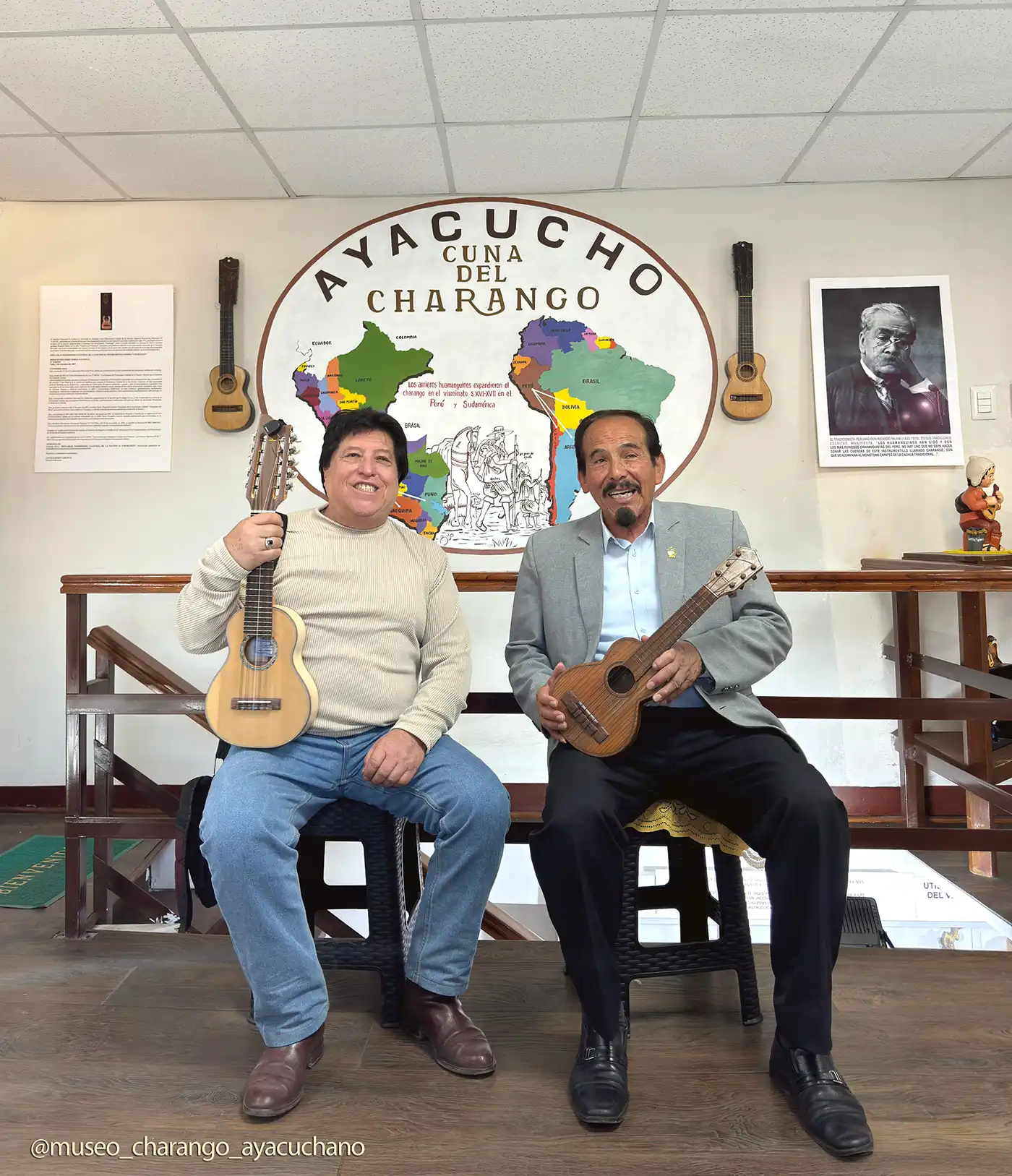 Alejandro Camasca junto a Julio Humala